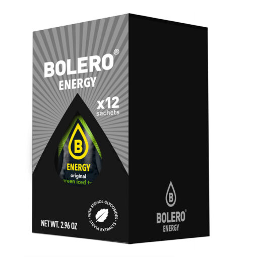 Bolero® ENERGY Green Ice Tea Green Boite de 12 